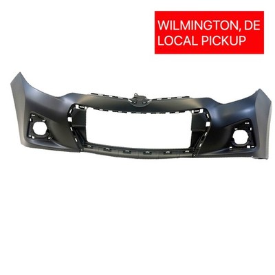 2014-2016 Toyota Corolla Sedan S SE Primed Front Bumper Cover TO1000400. DE