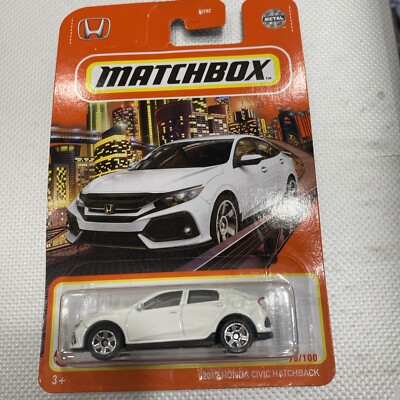 2021 MATCHBOX WHITE 2017 HONDA CIVIC HATCHBACK, METRO SERIES, MBX #98, VHTF