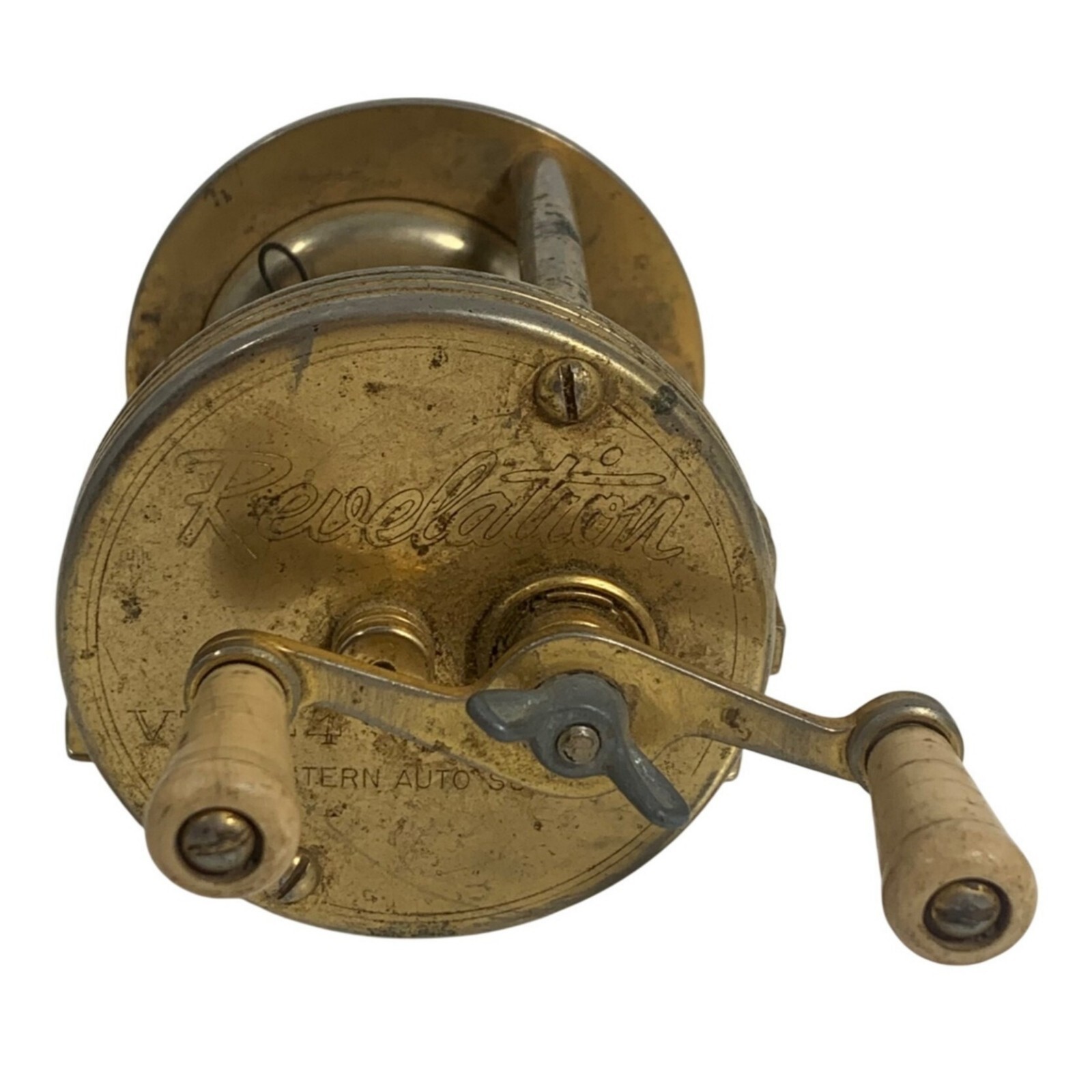 リール WESTERN AUTO STORES REVELATION V7343 VTG Revelation V7344 Western Auto Supply Co Fishing Reel