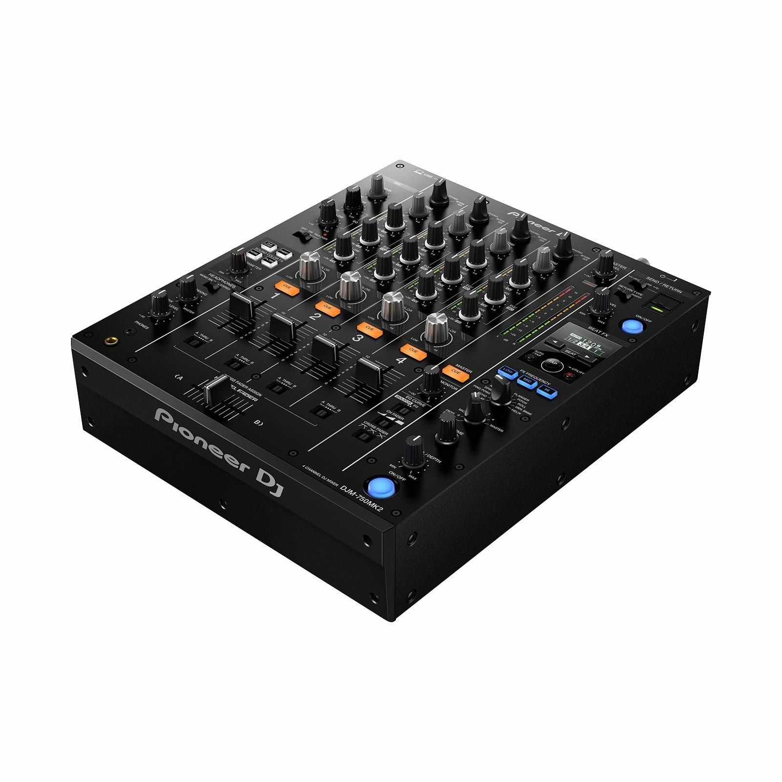 Pioneer DJ DJM-750MK2 4-Channel Professional DJ Club Mixer