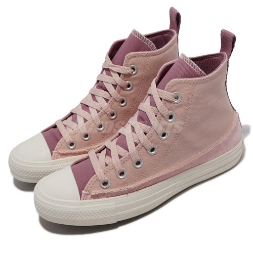 

Converse Chuck Taylor All Star HI Розовый Фиолетовый Женский Повседневный образ жизни 572615C, Chuck Taylor All Star Hi
