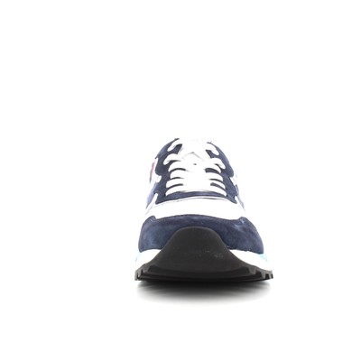 Pre-owned Voile Blanche P23us Man Low Sneakers 0012017617.01.1c05 Bholt In Multicolor