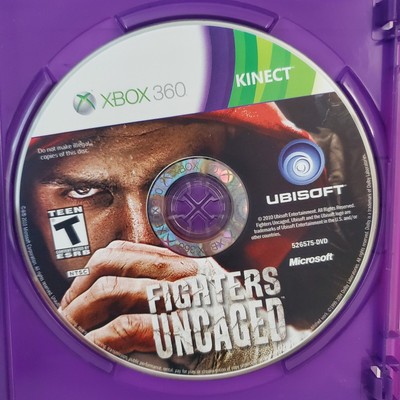 Xbox 360 Fighters Uncaged Microsoft Kinect, 2010 GAME DISC ONLY