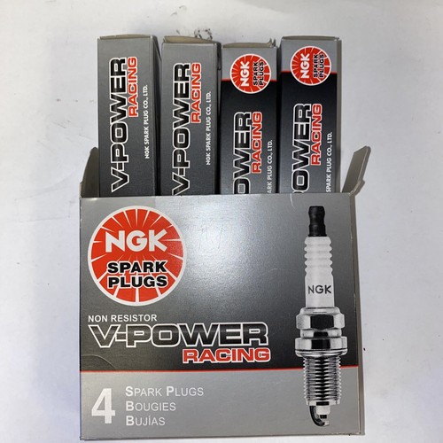 NGK SPARK PLUG 7173 4 pack V-POWER RACING | eBay