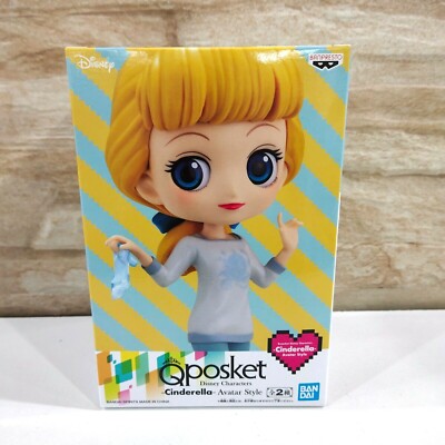 NEW Disney Banpresto Q Posket Cinderella Avatar Style Ver A Figure Model Toy