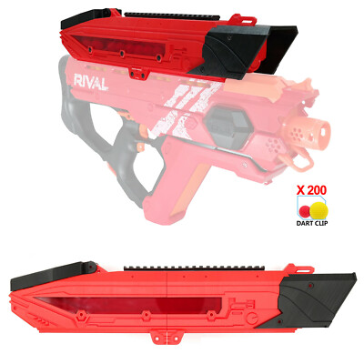 AKBM Extended Hopper 3D Printed Shell for Nerf Rival Perses Blaster Modify Toy