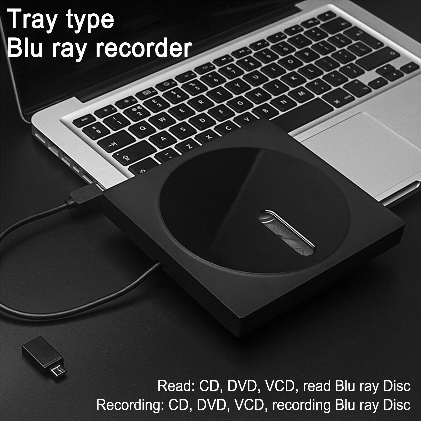 6X Genuine Bluray Burner External USB 3.0 Super Slim DVD BD Recorder Drive YU