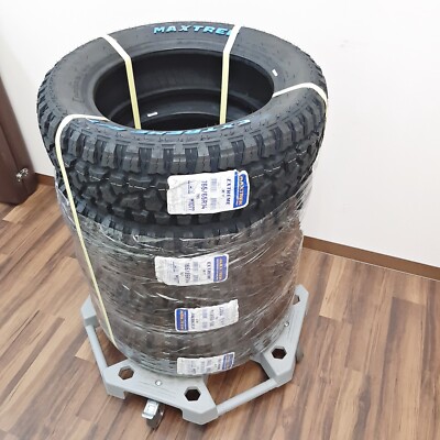 MAXTREK EXTREME R/T.RWL 165/65R14 Set of 4 Snow Mud Tire white letter mini track