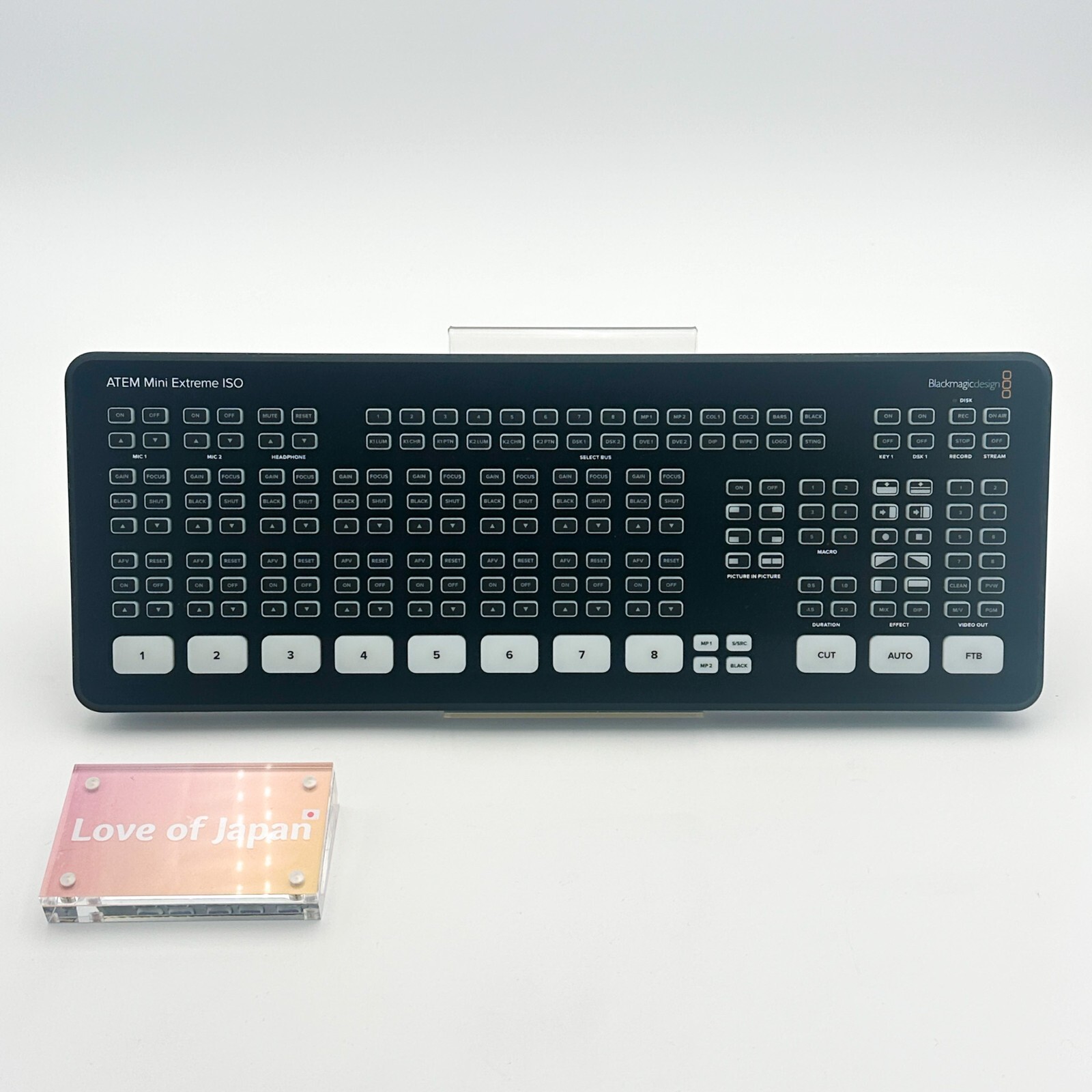 blackmagic design atem mini 中古、箱無し blackmagic design atem