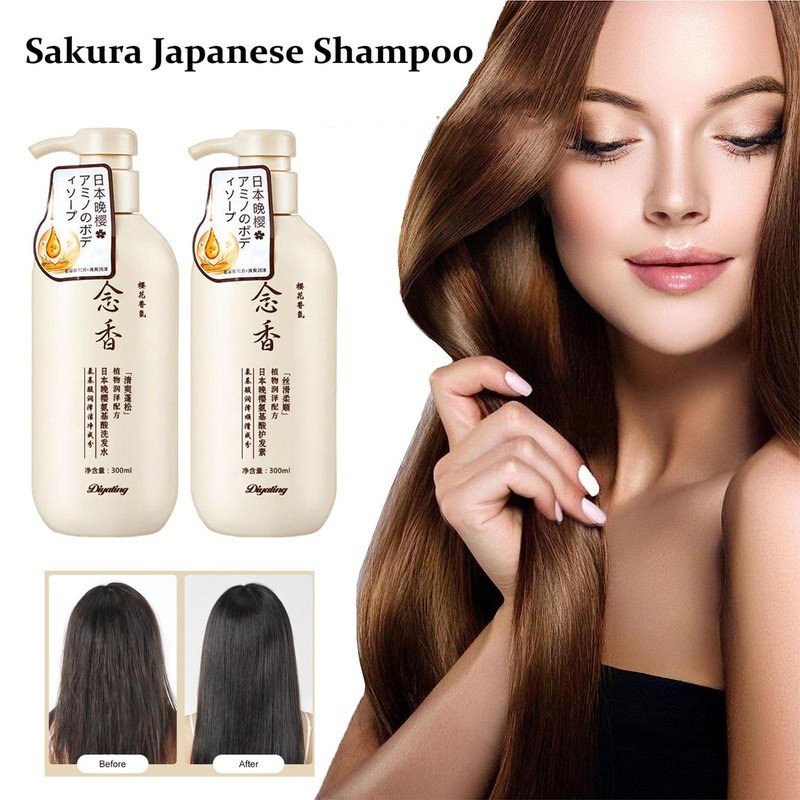 Sakura Japanese Shampoo, Sakura Hair Growth Japan'S No. 1 Shampoo