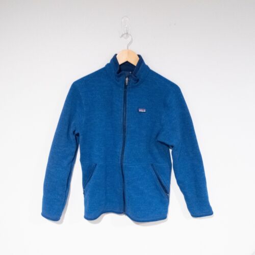 Patagonia Blue Better Sweater XXL Boys 16/18 Full Zip