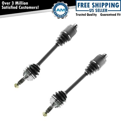 Front CV Axle Shaft Pair Left L & R Right Set Of 2 For Honda CRV CR-V Brand NEW