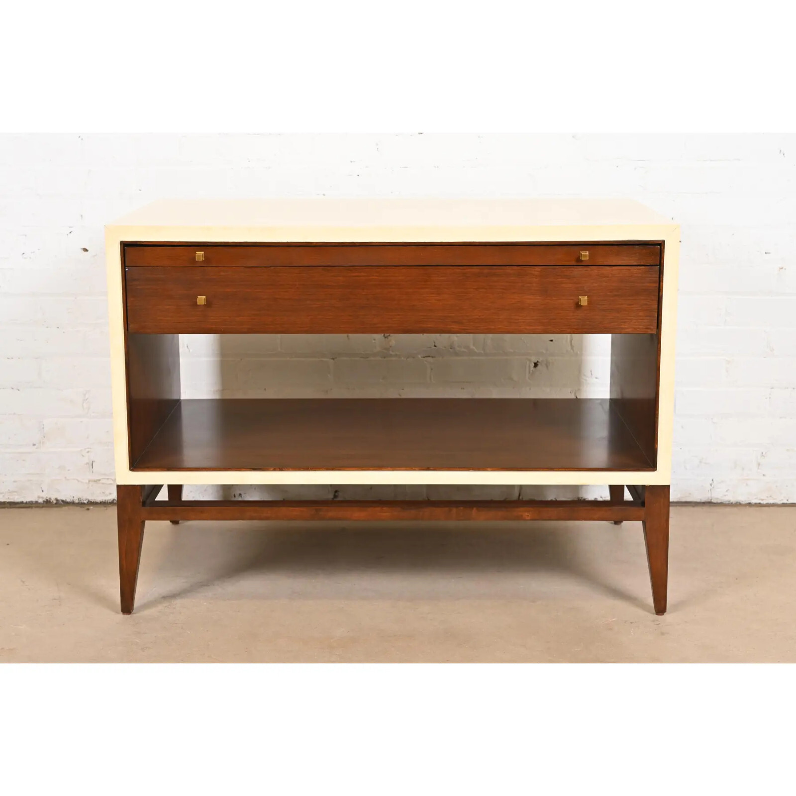 GMHN77B○HENREDON / ヘンレドン Barbara Barryバ Barbara Barry for Henredon Chair | Mid Century Modern