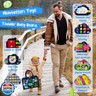 TenFans Busy Board - Montessori Toys for 3+ Year Old - Sensory Toys for Toddlers 3-5 - Gifts for Boys Learning Fine Motor Skills - Educational Activities Travel Toys for Car Airplane
