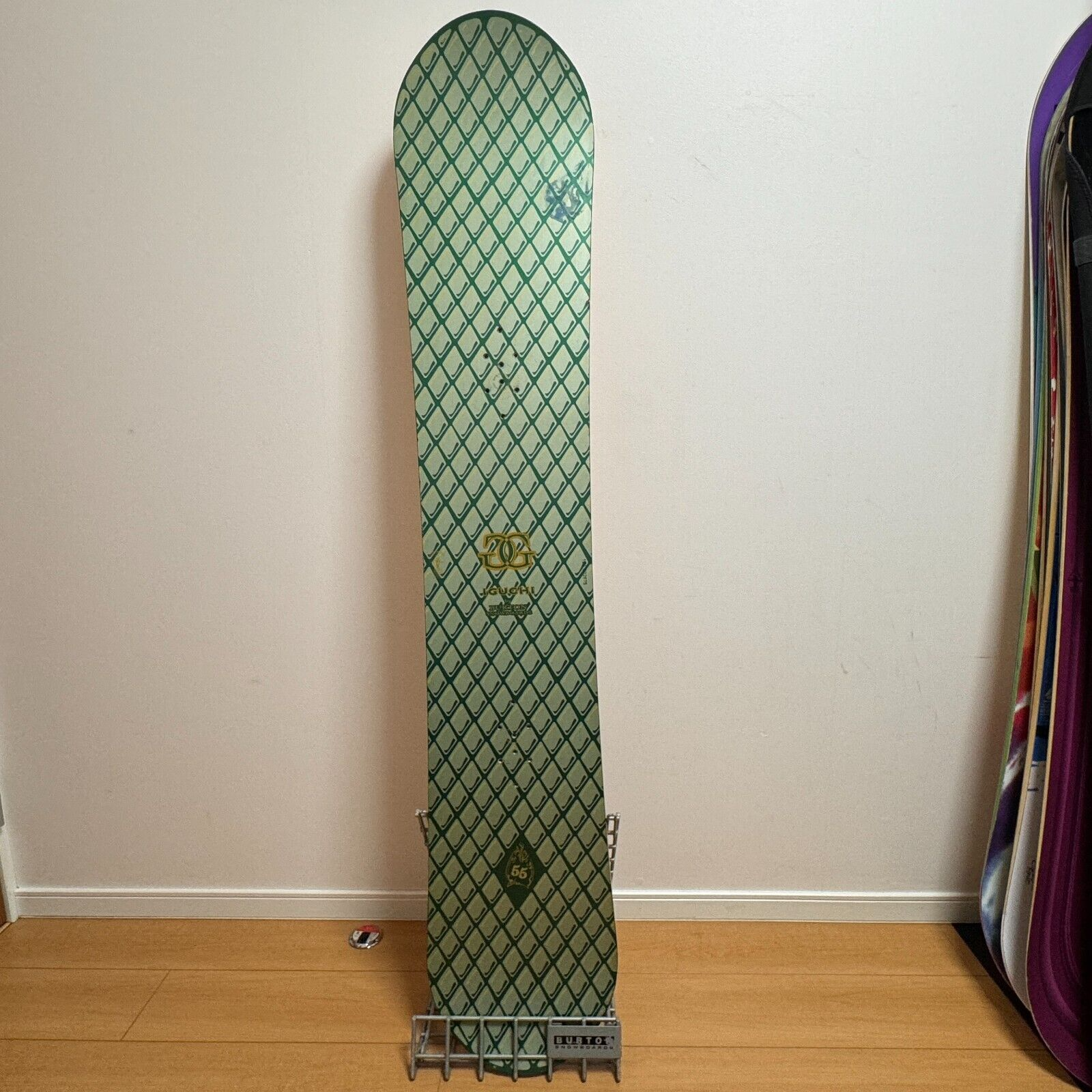 BURTON ブライアンイグチ レイトモデル サイン入り IGUCHI RARE! BURTON SNOWBOARD 1994 YES /NO 