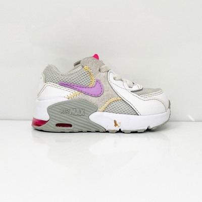 

Nike Boys Air Max Excee CD6893-011 Серые кроссовки для бега, размер 4C, Серый, Air Max Excee