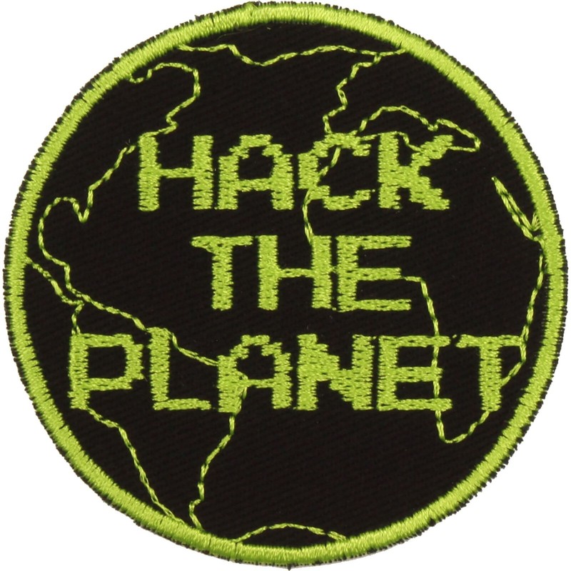 Hack The Planet Patch - Made in USA - Hackers