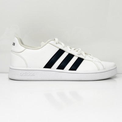 Adidas Boys Grand Court EF0103 Белая повседневная обувь Кроссовки Размер 3.5, Белый, Grand Court