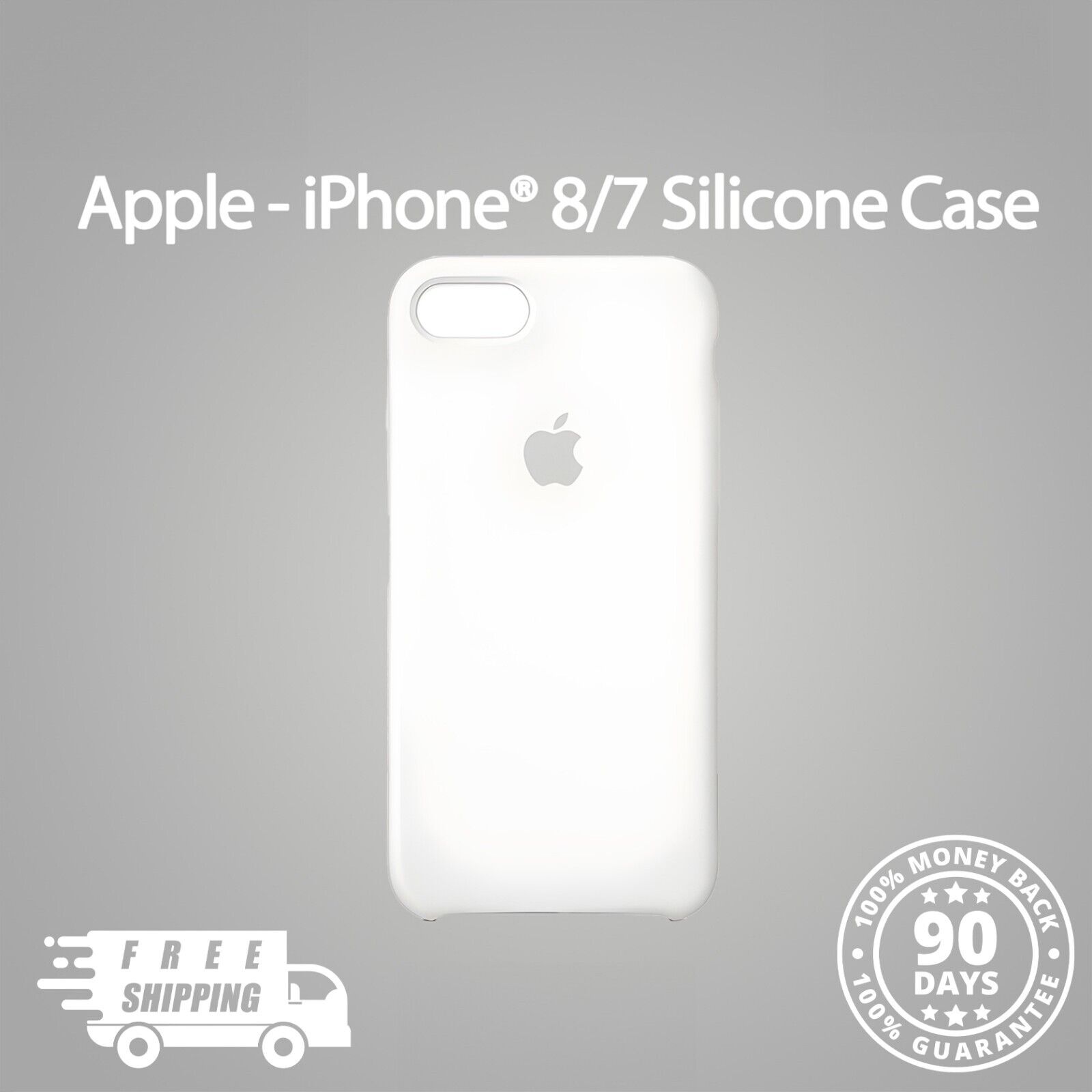Brand New & Genuine! Apple iPhone 8/7 White Silicone Case Brand New & Genuine! Apple iPhone 8/7 White Silicone Case
