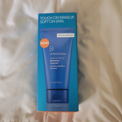 Dr Dennis Gross Hyaluronic Marine Meltaway Cleanser 5oz/150ml FAST SHIP