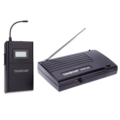 Takstar WPM-200 UHF Wireless In-Ear Monitor System Transmitter Receiver 50m C6J6