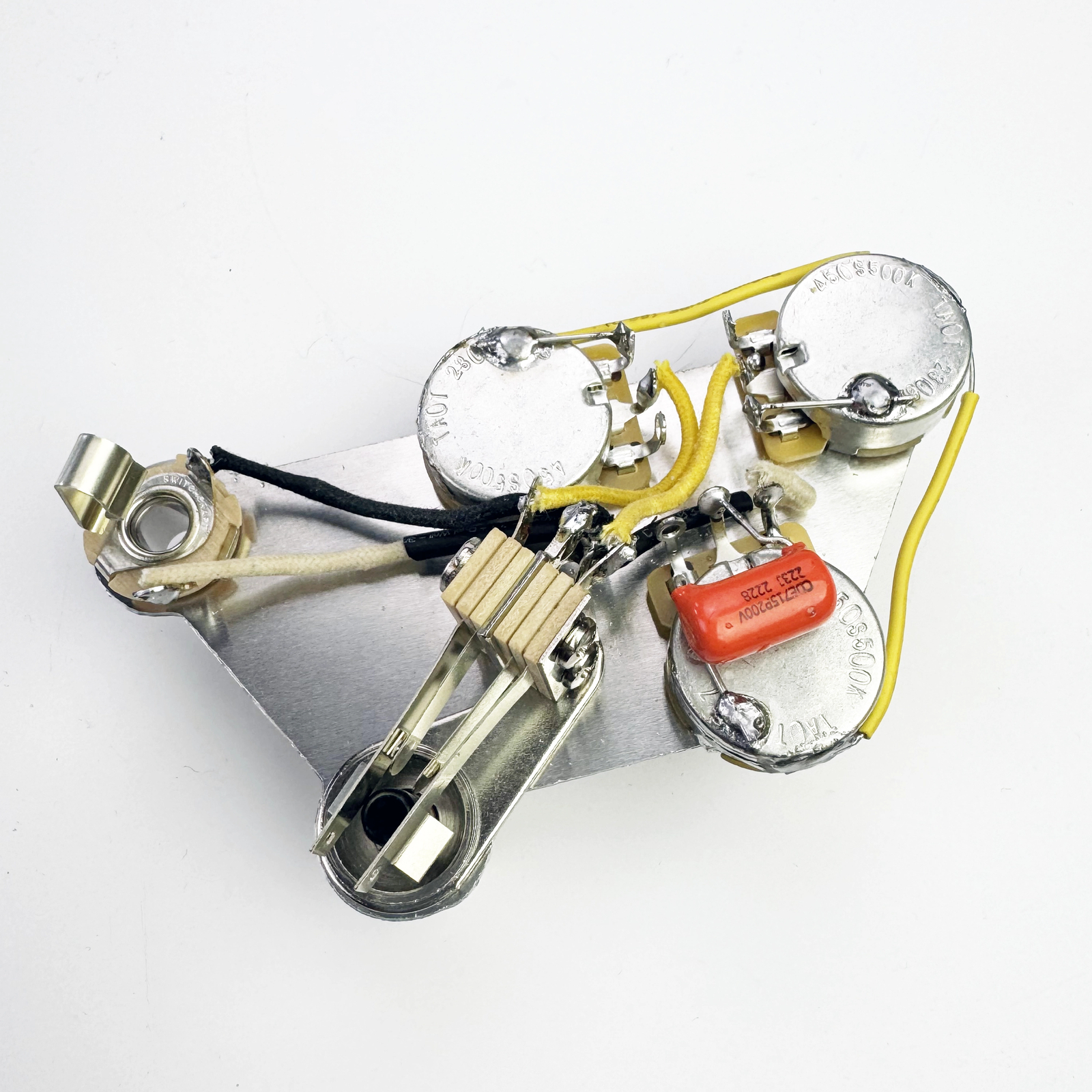 Gibson Flying V '67 Wiring Harness Wiring - Standard, Orange Drop