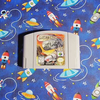 Chopper Attack - Nintendo 64 Grear Condition Authentic Game N64