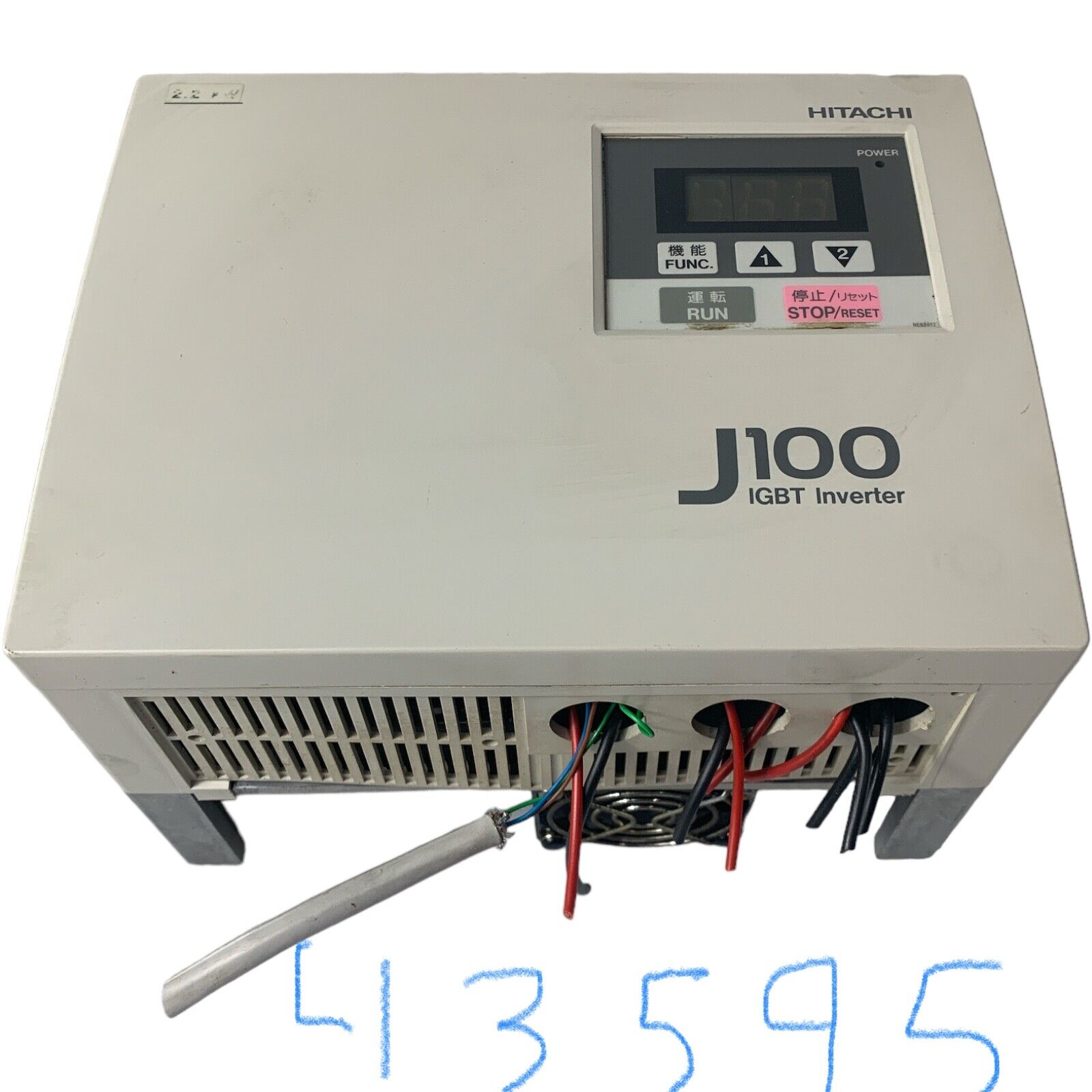 Hitachi J100 022SFE 0.4kW Frequency Inverter Hitachi J100 022SFE 0.4kW Frequency Inverter