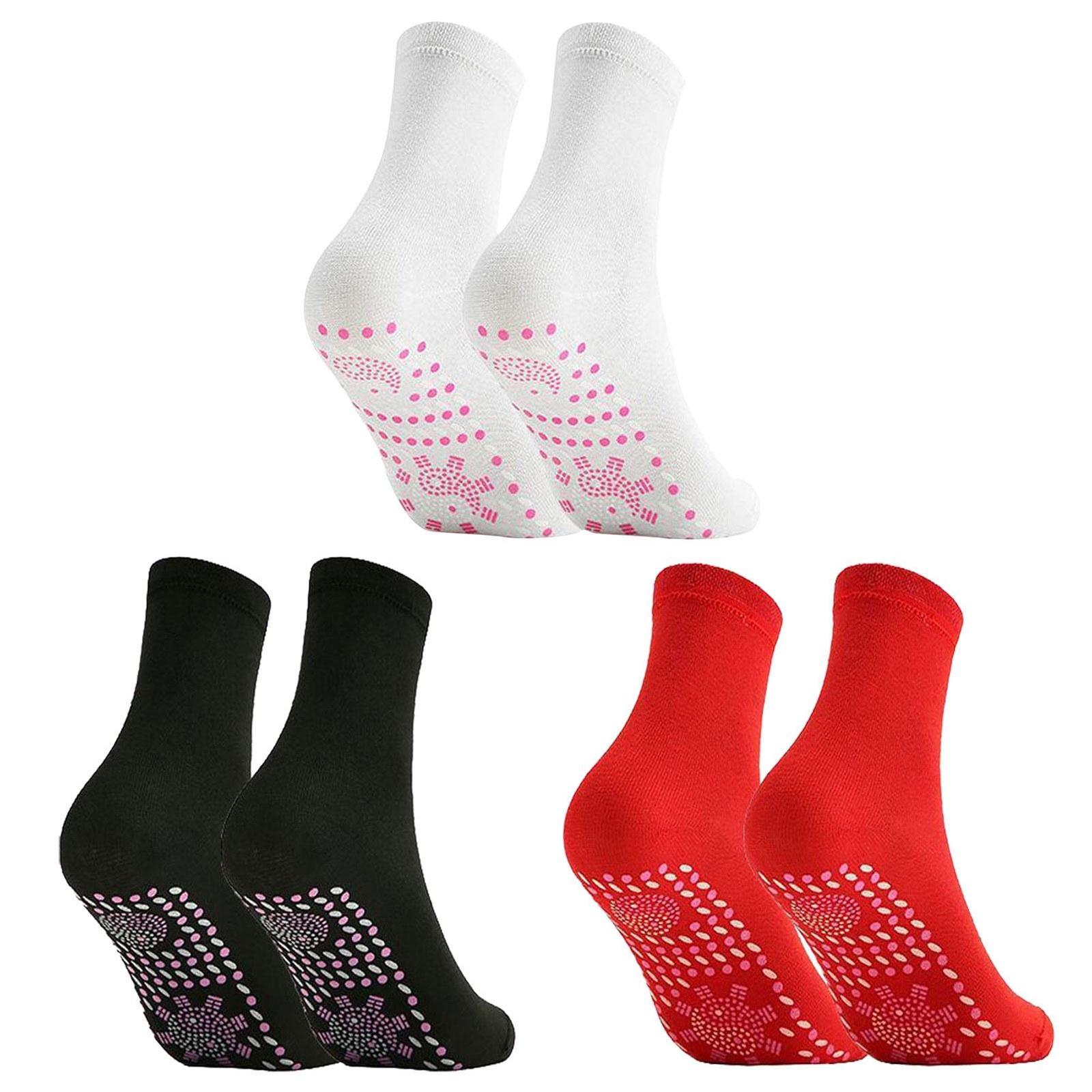 Tourmaline Magnetic Therapy Health Socks Foot Massage Socks