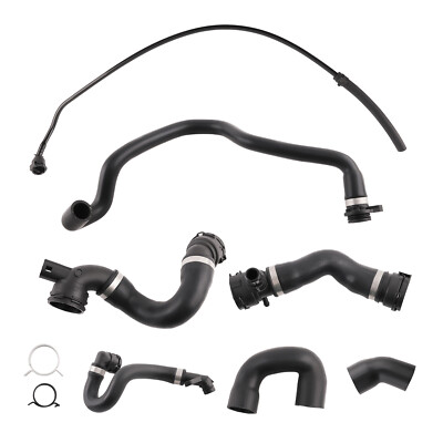 New Radiator Coolant Water Hose Pipe Kit 7 Hoses for BMW E90 128i 328i 07-11
