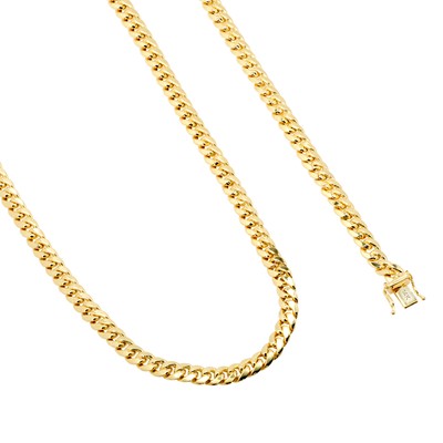 Pre-owned Nuragold 14k Yellow Gold 6.5mm Miami Cuban Link Chain Bracelet Box Clasp Mens Womens 7.5"