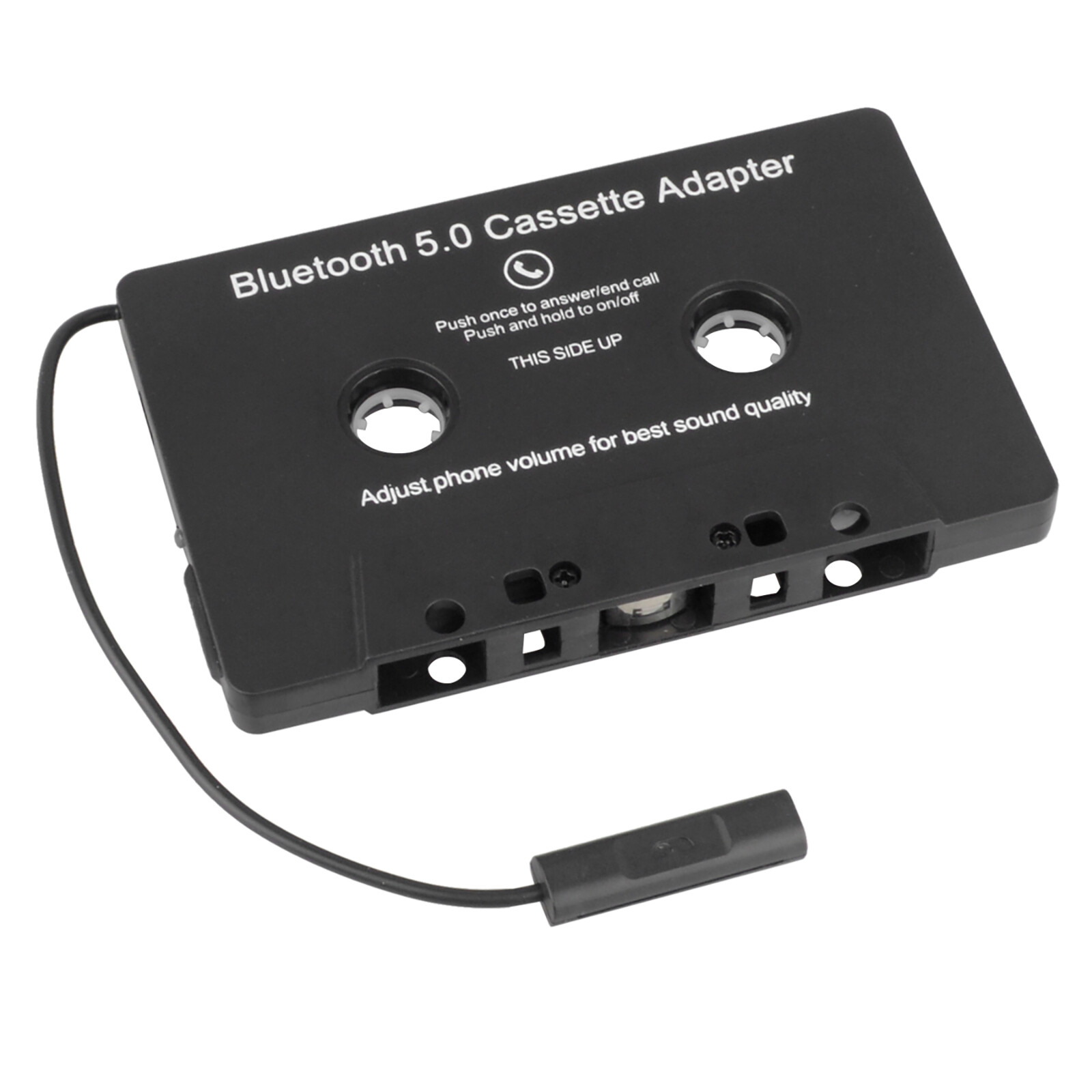 Bluetooth 5.0 Car Audio Stereo Sound Cassette Tape Adapter MP3 Hands-Free AuxkK