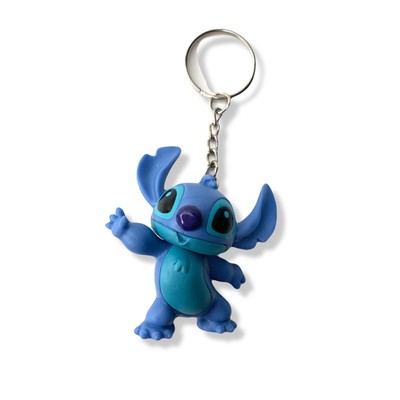 Stitch Waving Aloha 2  Action Figure Toy - Custom Keychain