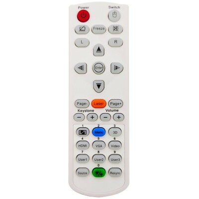 Projector Remote Control BR-5080C for Optoma EH400, EH415e, EH416, W319UST 