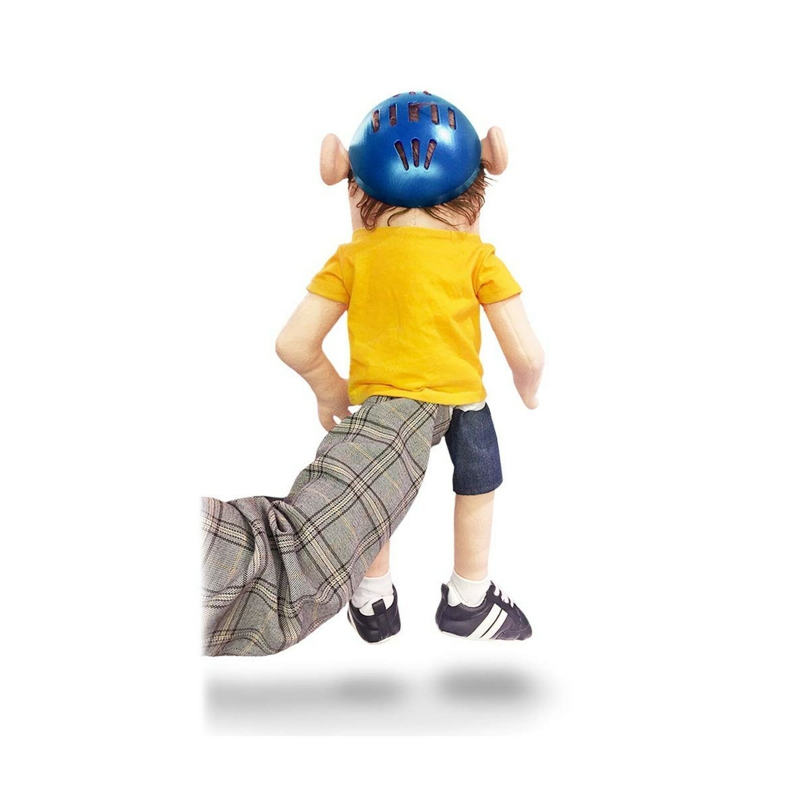24 inch Jeffy Hand Puppet Cartoon Plush Toy Stuffed Doll Christmas Gift for Kids