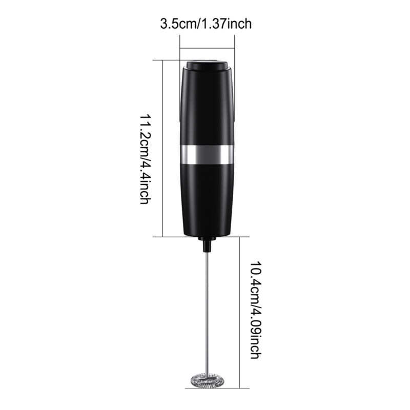 Electric Milk Frothers Handheld Blender Mini Coffee Maker Whisk Mixer Blender
