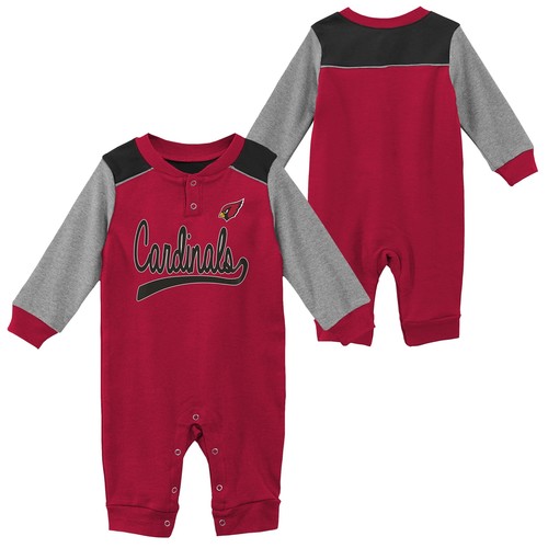Outerstuff Мягкий комбинезон-пижама цвета команды NFL Newborn Arizona Cardinals Team