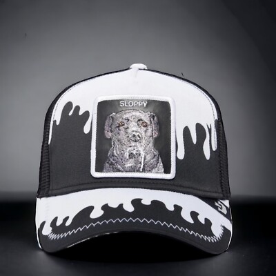 Goorin Bros The Farm Animal Trucker SLOPPY SECONDS DOG DROOL FRIDAY DROP LIMITED