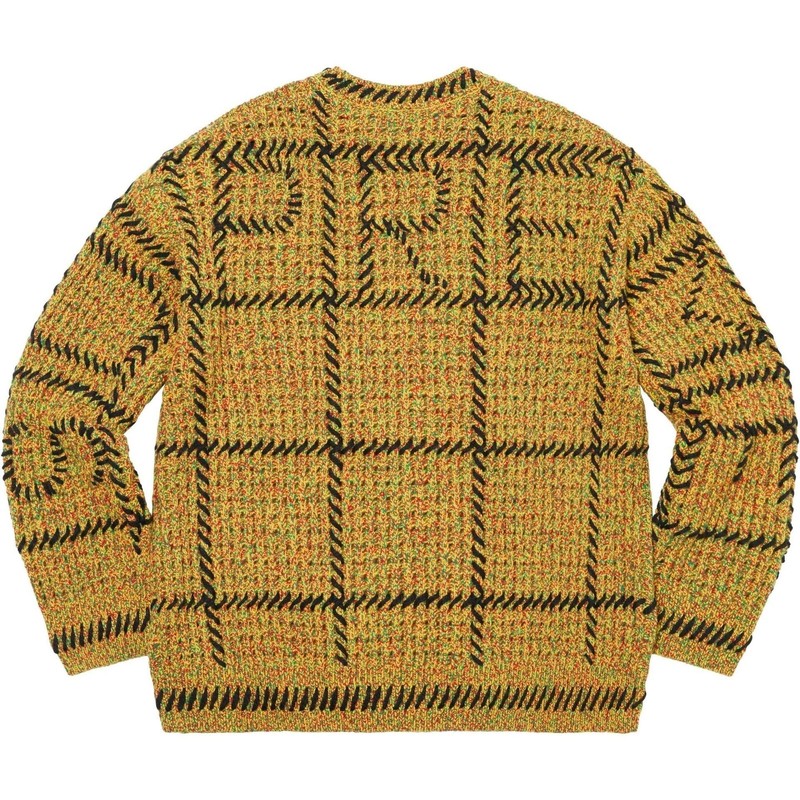 Supreme Supreme 23SS Quilt Stitch Sweater Quilt Stitch Sweater 