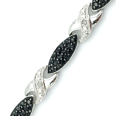 X and o diamond tennis bracelet deals
