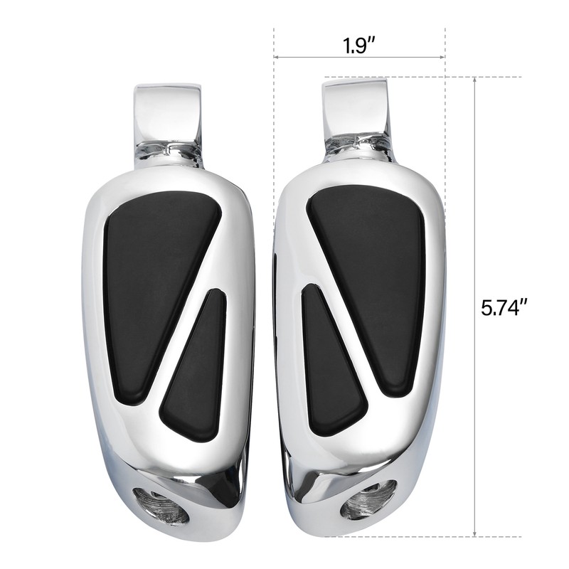 Rear Passenger Footpeg Foot Pegs Fit For Harley Softail FLDE