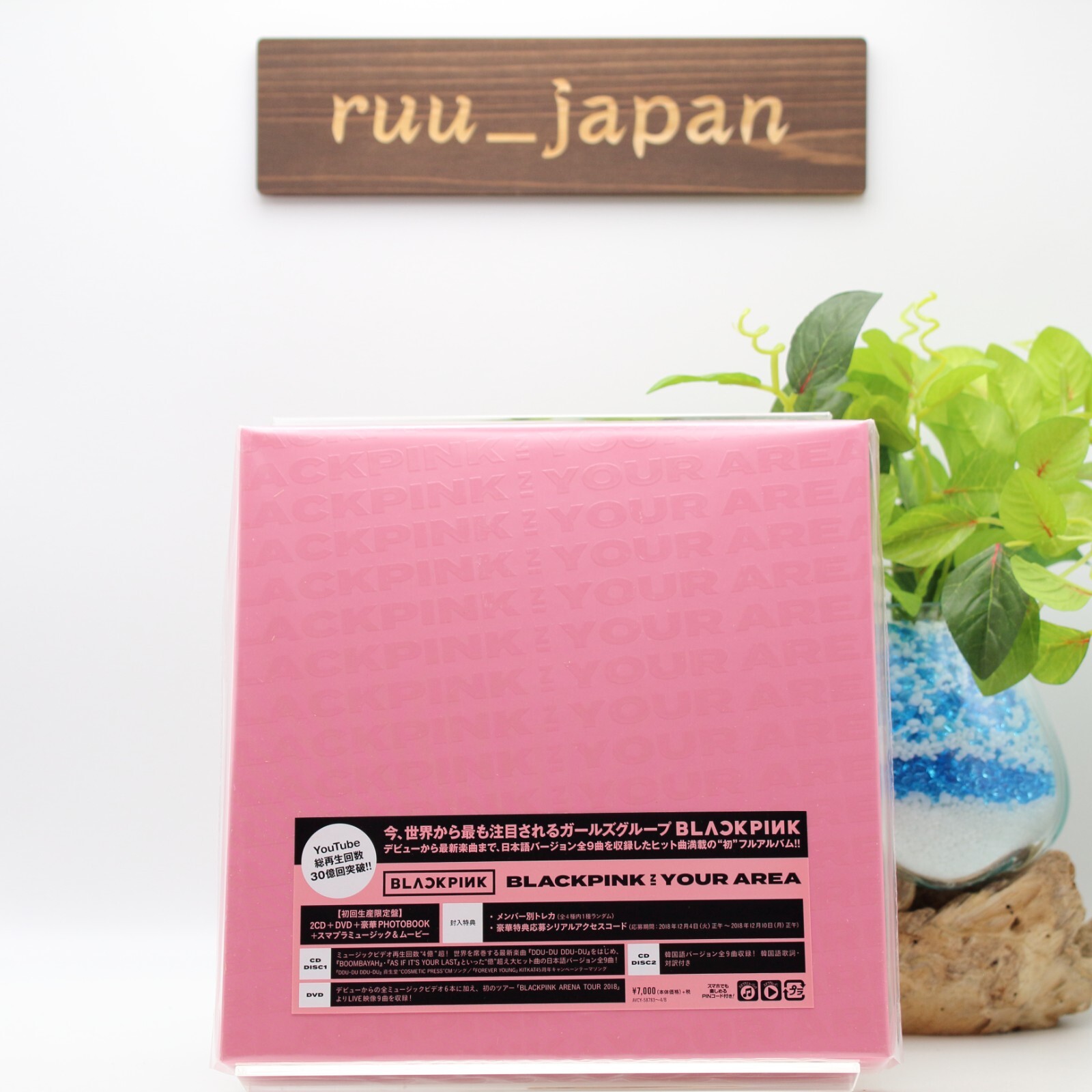 BLACKPINK IN YOUR AREA Limited 2CD+DVD+PHOTOBOOK SPECIAL BOX