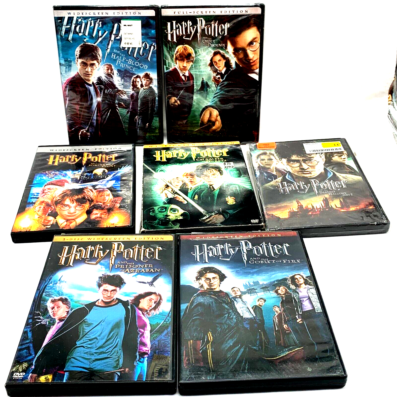 Harry Potter DVD Set of 7 Movies Harry Potter DVD Set of 7 Movies