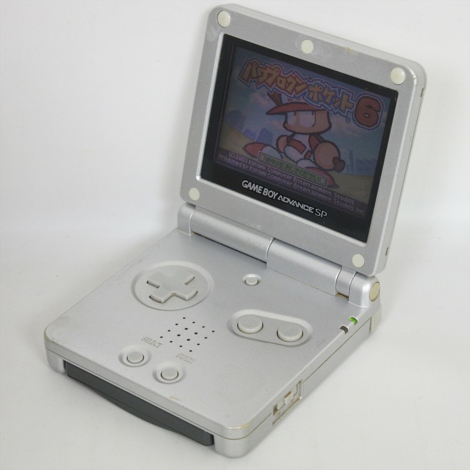 Gameboy Advance SP Platinum Silver Console AGS-001 Nintendo Gameboy Advance SP Platinum Silver Console AGS-001 Nintendo