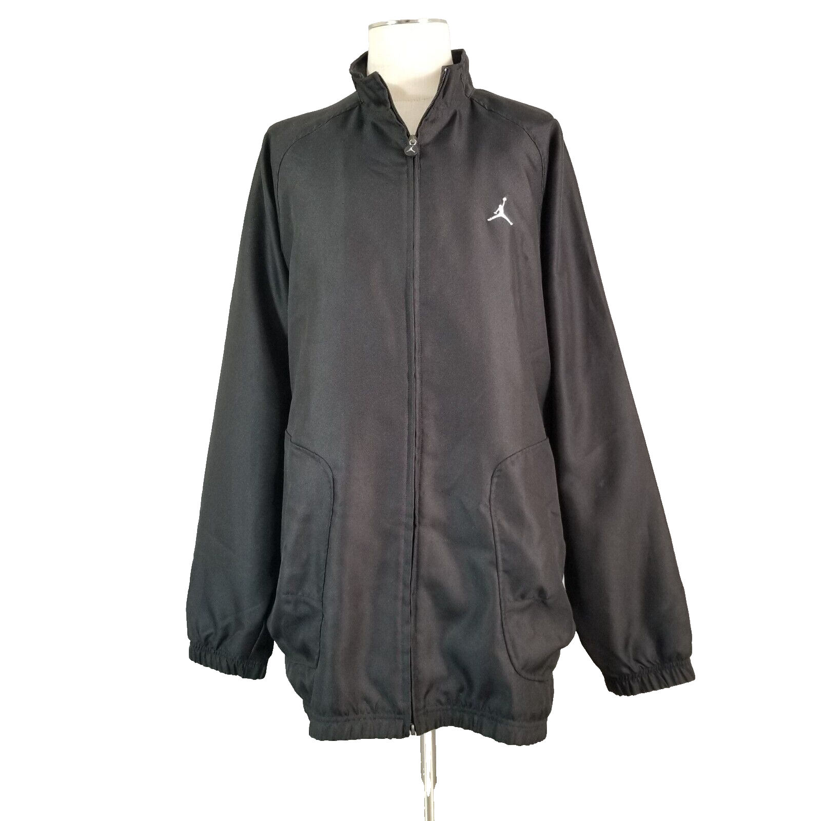 NikeAir Jordan track jacket mens XL extra large oversized black