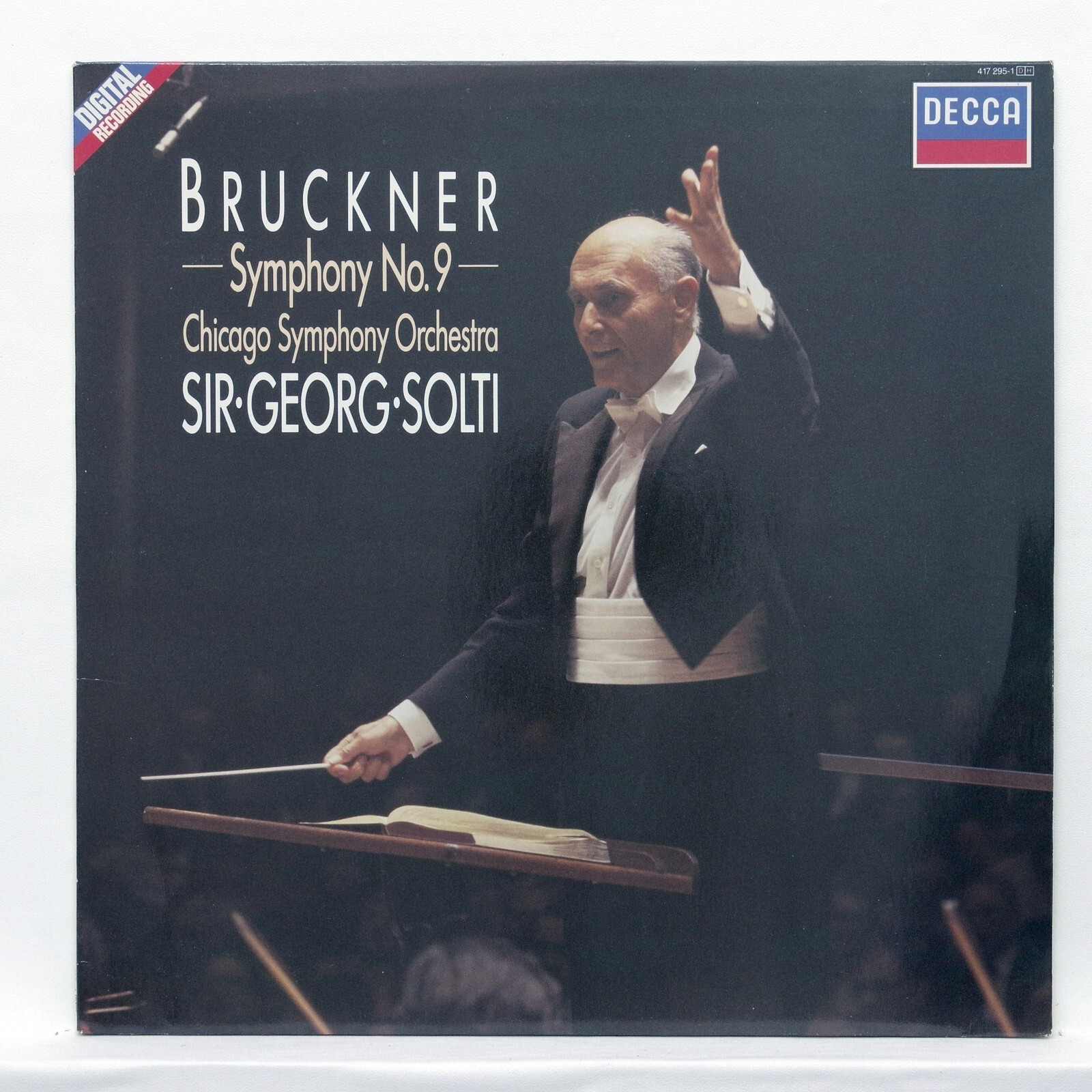 SIR GEORG SOLTI ⸺ BRUCKNER symphony no.9 ⸺ DECCA LP NM | eBay