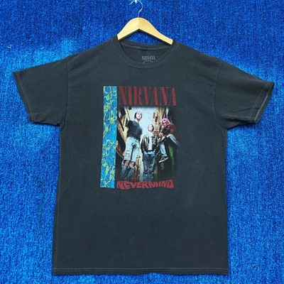 Nirvana Nevermind Teen Spirit Poster Grunge Rock Band Tee L