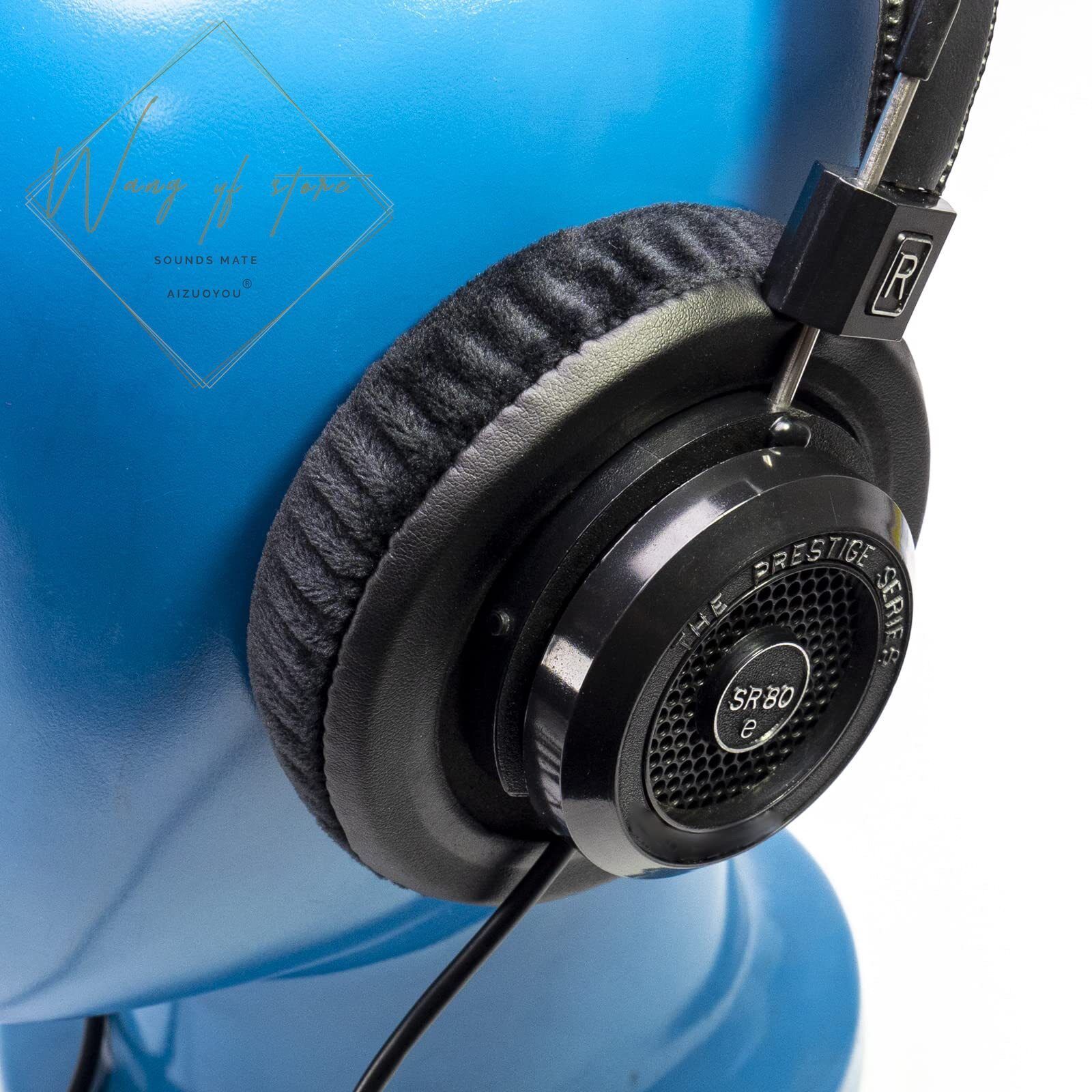 100mm Velour Over Ear Pad For Grado SR60e SR80e SR325e 100mm Velour Over Ear Pad For Grado SR60e SR80e SR325e