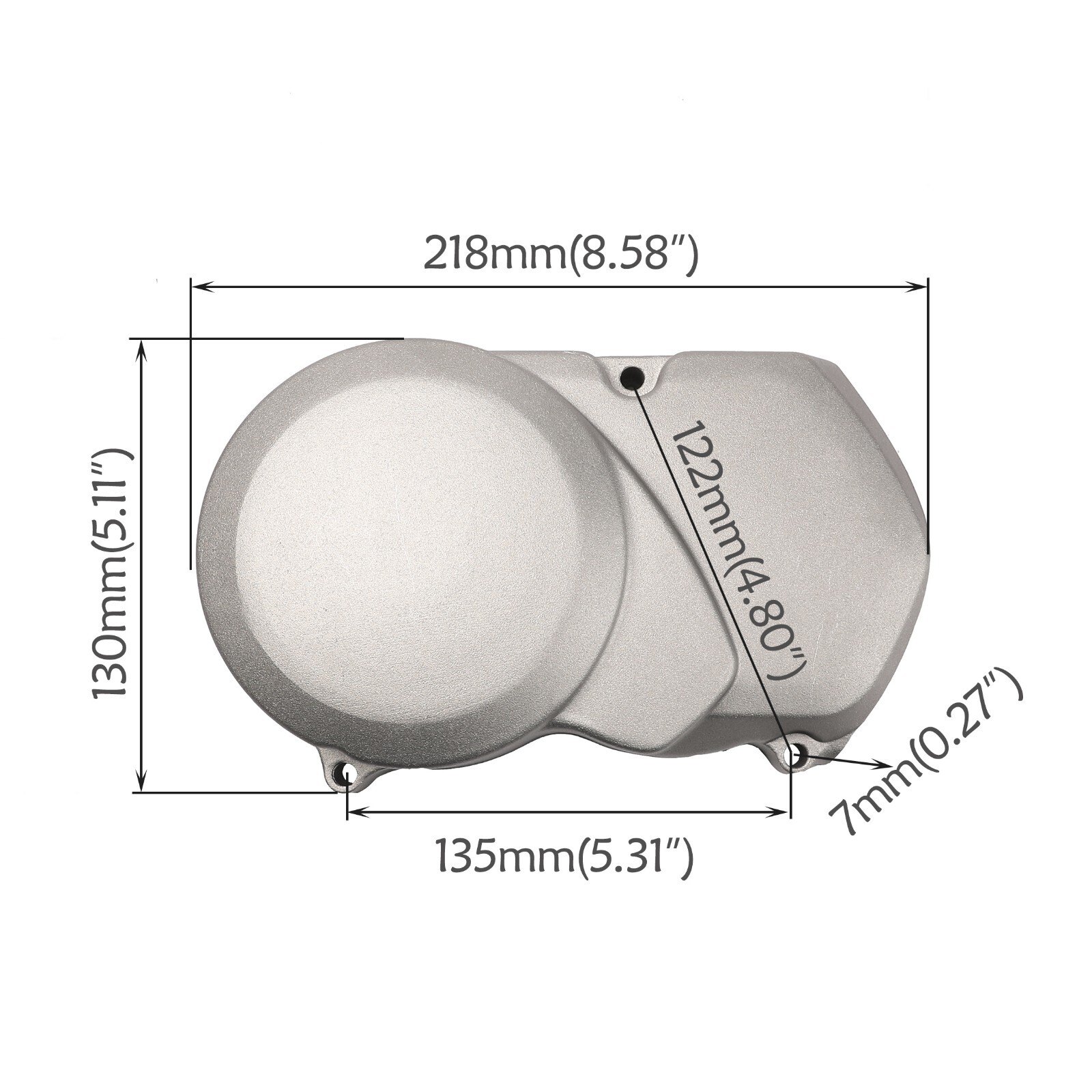 1PCS Front Sprocket cover Magneto Engine Case for CRF50