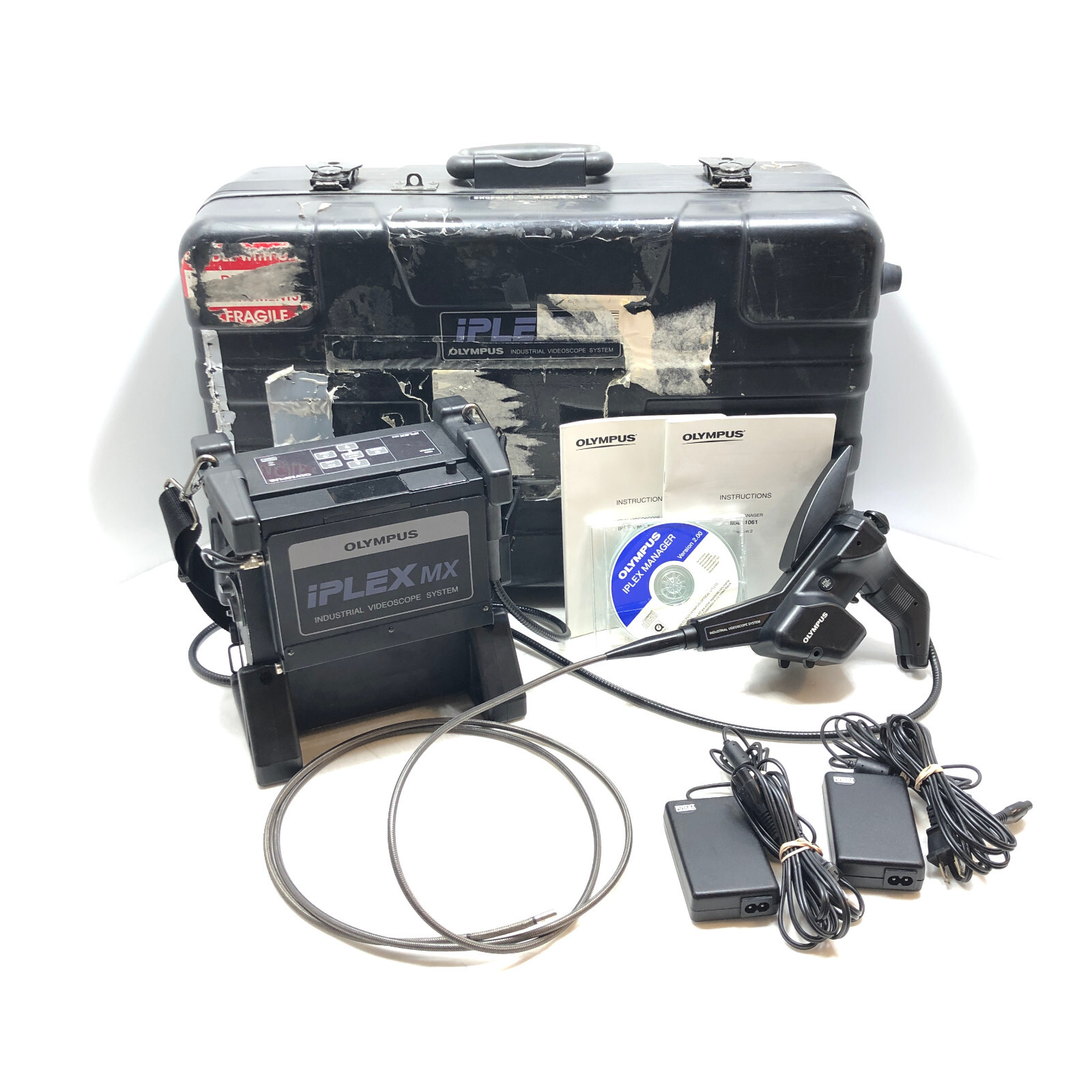 Olympus iPLEX MX IV7620X2 Industrial Videoscope System w Olympus iPLEX MX IV7620X2 Industrial Videoscope System w